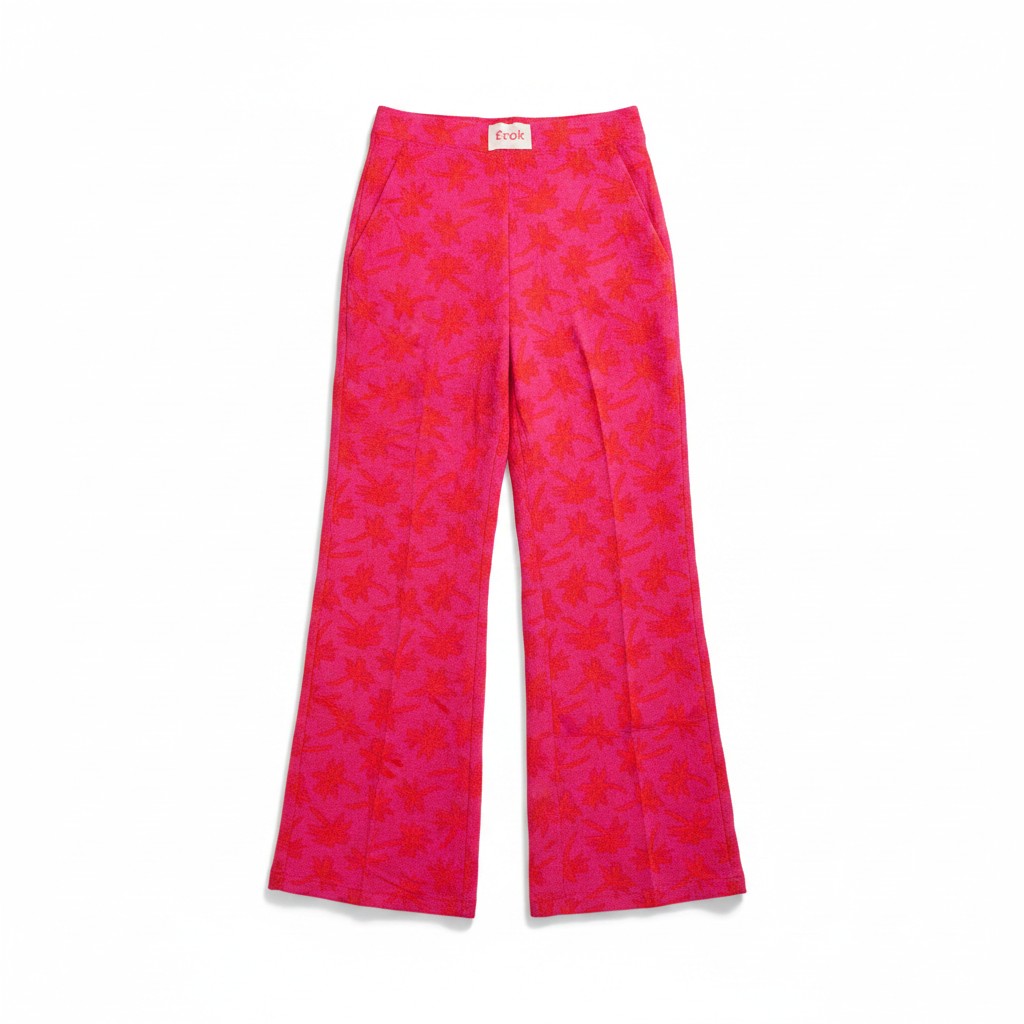 PANTALON IMPRIME PALMIER – Image 3