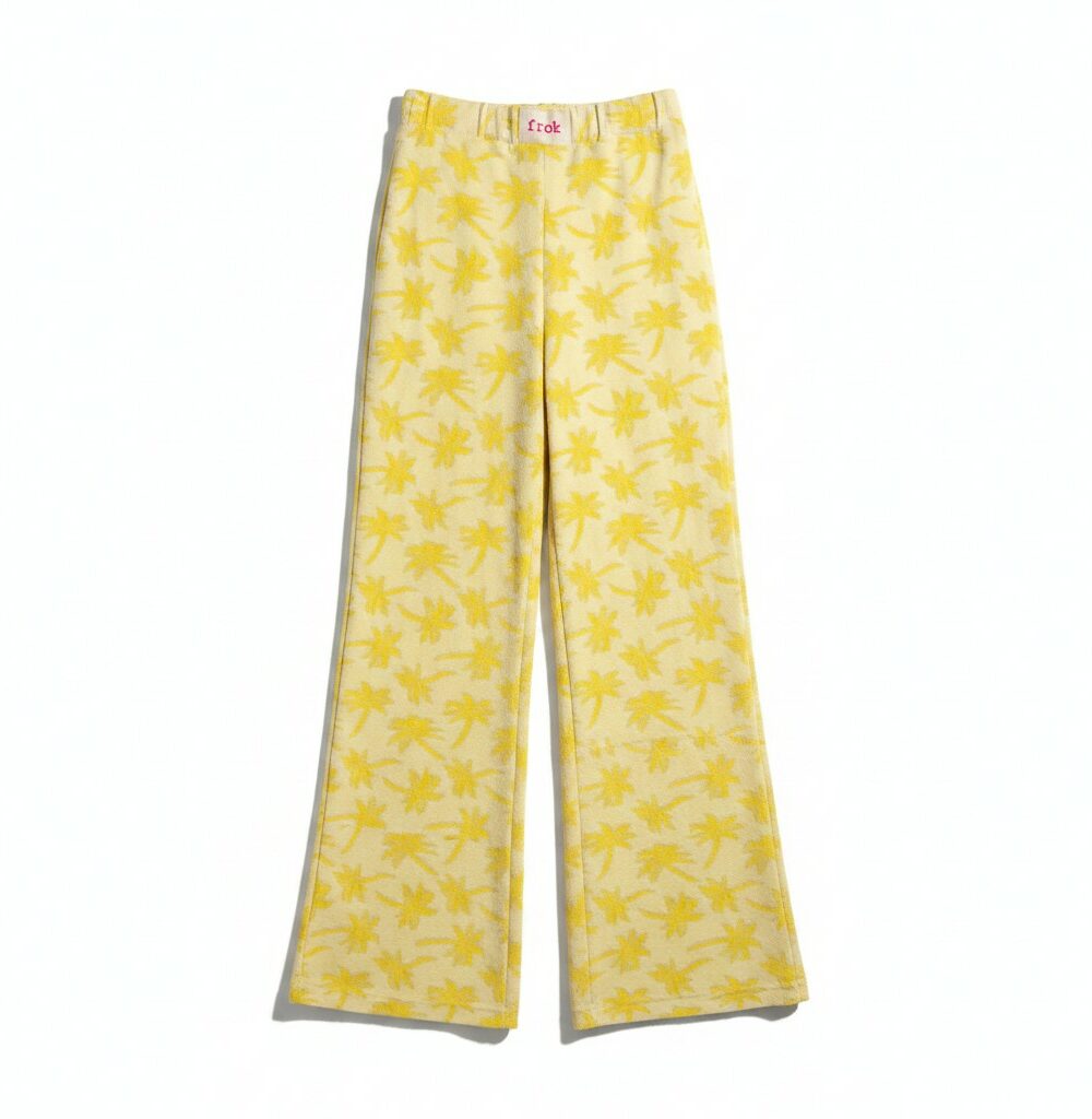 PANTALON IMPRIME PALMIER